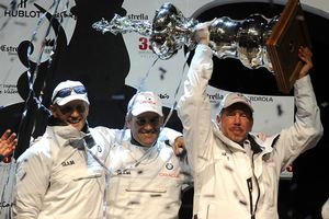 BMW/Oracle celebration