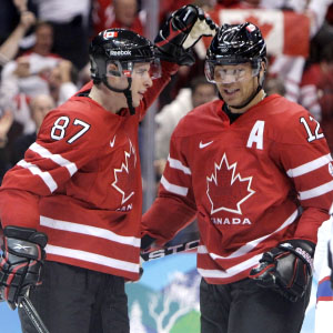 Sidney Crosby & Jarome Iginla