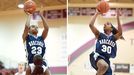 Kaela Davis and Diamond DeShields