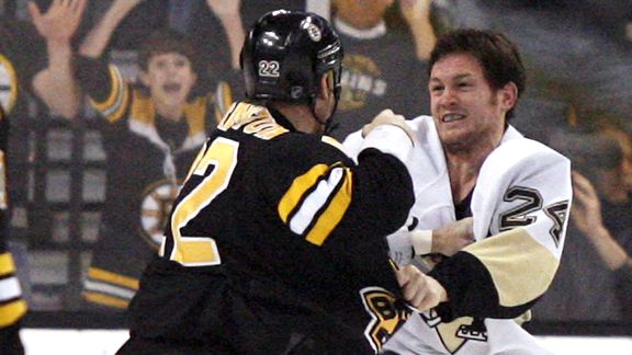 Shawn Thornton and Matt Cooke