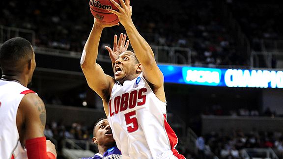 Kyle Terada/US Presswire New Mexico guard Dairese Gary is one of a handful of players providing a bright future for the Lobos despite their loss Saturday.