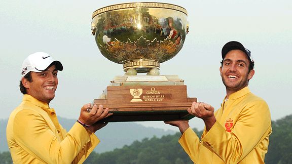 Francesco and Edoardo Molinari