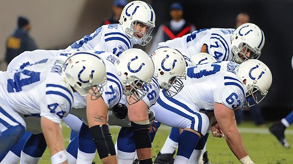 Colts offensive line