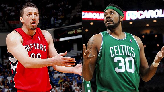 Hedo Turkoglu and Rasheed Wallace