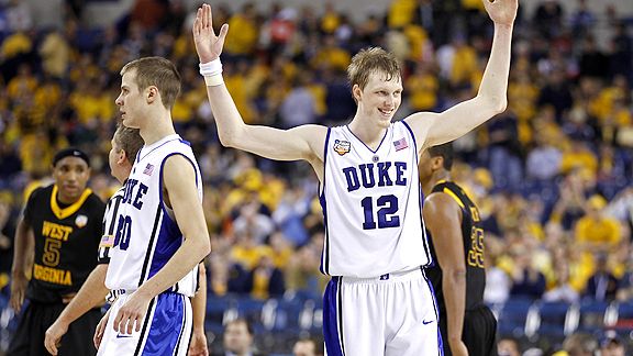 Kyle Singler and Jon Scheyer