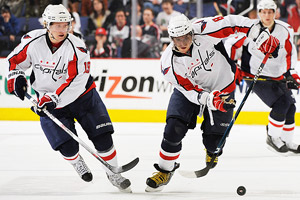 Nicklas Backstrom and Alex Ovechkin