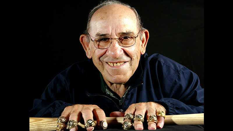 Yogi Berra celebrates 90th with return of rings, trophies