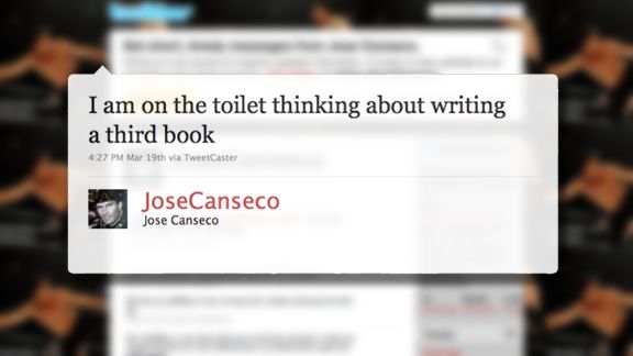 Jose Canseco tweet