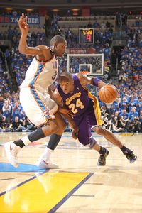 Kevin Durant and Kobe Bryant
