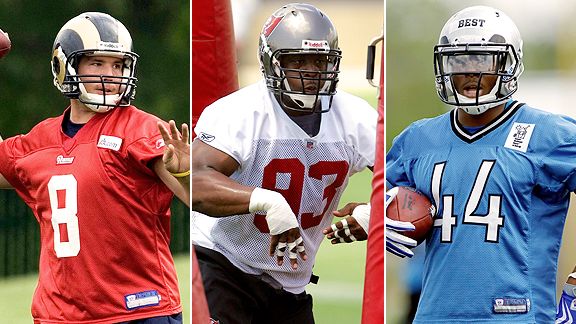 Sam Bradford, Gerald McCoy & Jahvid Best