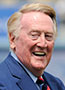 VIN SCULLY's absence creates a void on a great day