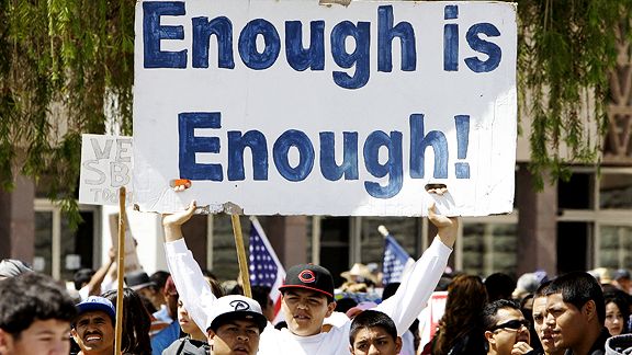 'Enough Is Enough' Sign