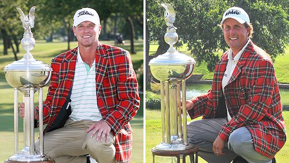 Steve Stricker and Phil Mickelson