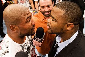 Quinton Jackson and Rashad Evans