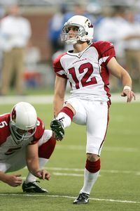 Gene Lower/Getty Images Mike Nugent will be battling for Bengals 