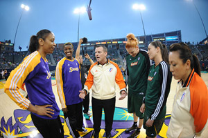 Los Angeles Sparks and Seattle Storm