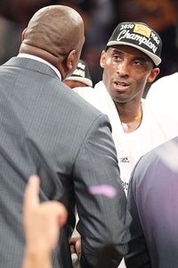 Kobe Bryant and Magic Johnson