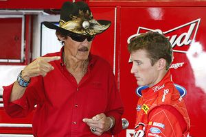 Richard Petty and Kasey Kahne