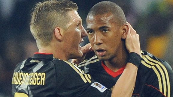 Bastian Schweinsteiger and Jerome Boateng