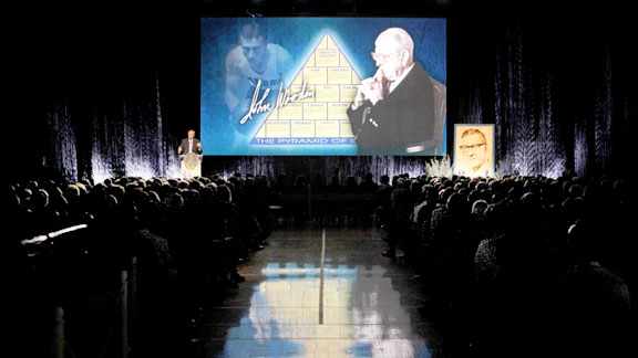 Wooden Memorial Service