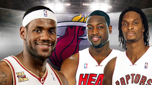 Goin' to Miami LeBron James ends circus, says he's joining Wade