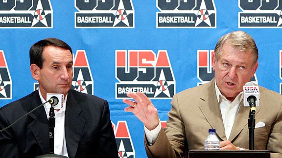 Mike Krzyzewski & Jerry Colangelo