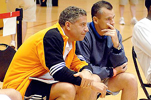 Bruce Pearl and Billy Donovan