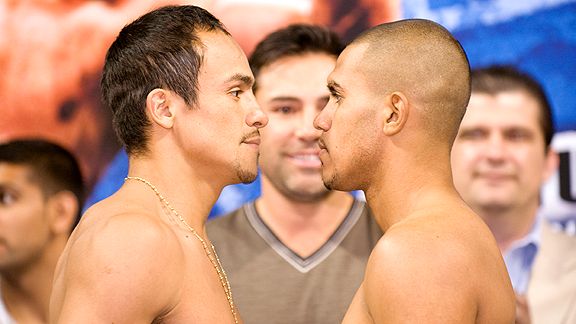 Juan Manuel Marquez and Juan Diaz