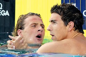 Michael Phelps and Ryan Lochte