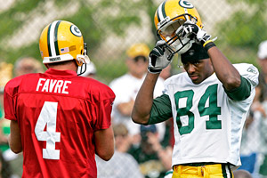 Brett Favre & Javon Walker