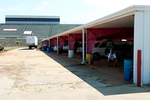 North Wilkesboro Speedway Garage