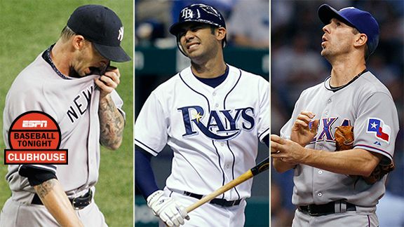 AJ Burnett, Carlos Pena, Cliff Lee