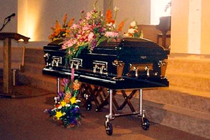 Eric Show's Emerald Casket
