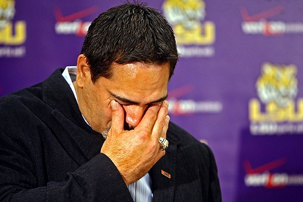 Kevin Mawae (poor guy) Soon to be the next LSU OL Coach