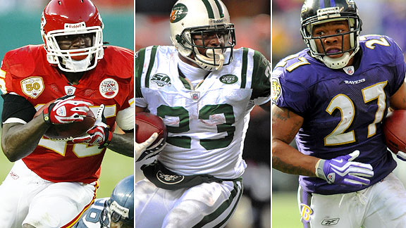 Jamaal Charles/Shonn Green/Ray Rice
