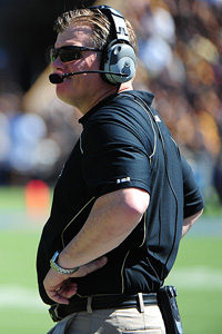Colorado coach Dan Hawkins is working on controlling the momentum in games.