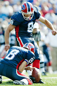 Scott Boehm/Getty Images Bills kicker Rian Lindell etched his name in 