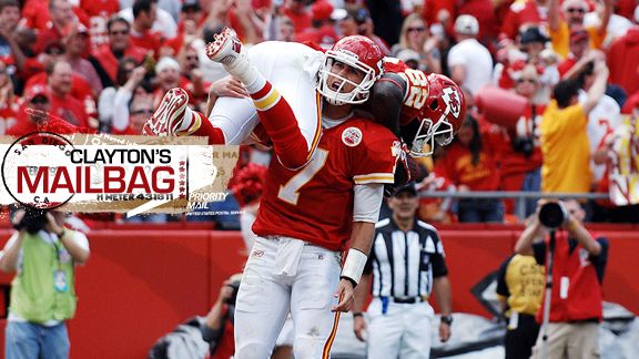 Matt Cassel and Dwayne Bowe
