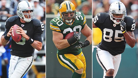 Gradkowski/Kuhn/Heyward-Bey