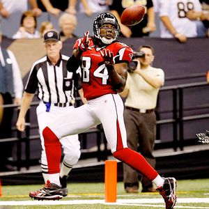 Derick E. Hingle/US Presswire Roddy White has 25 catches for 258 yards 