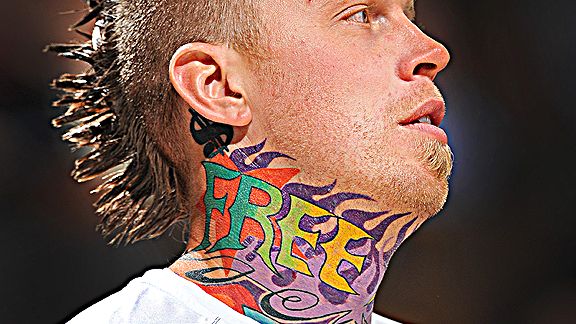 Andersen's new neck tattoo