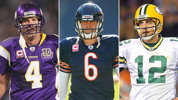 Favre/Cutler/Rodgers