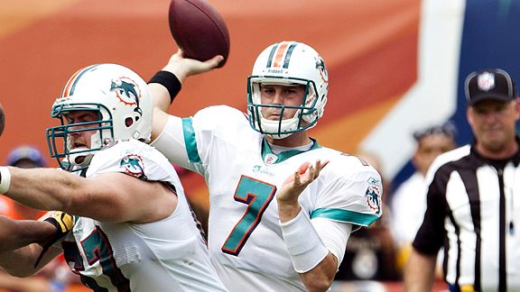 Ranking the Miami Dolphins quarterbacks on the roster