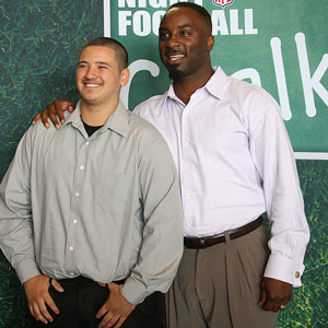 Adrian Casadas with Rocket Ismail