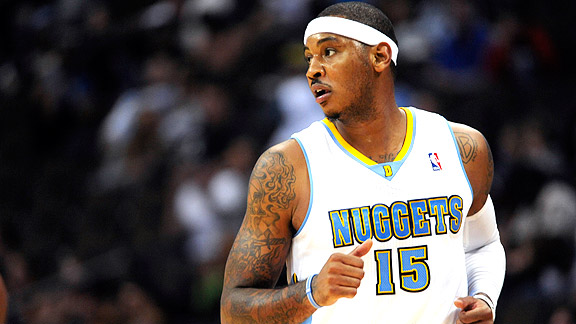 Carmelo Anthony traded by the Nuggets to the Knicks, source tells