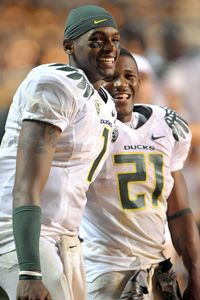 LaMichael James and Darron Thomas