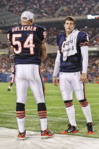 Brian Urlacher and Jay Cutler