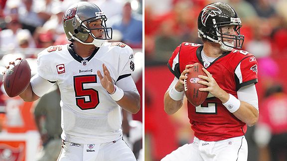 Josh Freeman and Matt Ryan