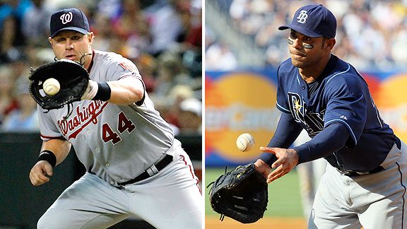 Adam Dunn and Carlos Pena