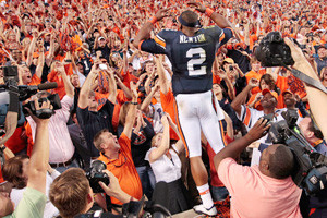 Auburn quarterback Cameron Newton